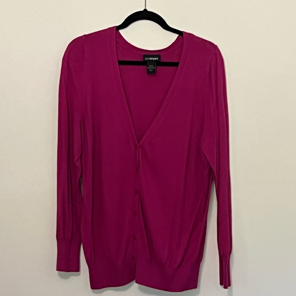 Magenta Cardigan | Lane Bryant | Size 18/20